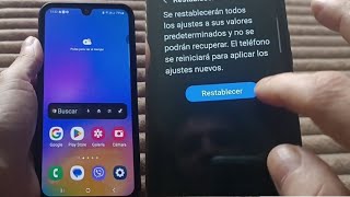 Cómo reiniciar un celular de fabrica samsung A05 [upl. by Celinka]