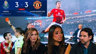 Porto vs Man Utd 33 Maguires Heroic Save Brunos Red Card and PostMatch Reactions [upl. by Eldoria]