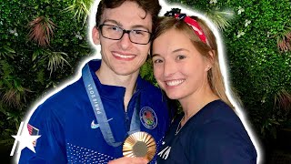 Stephen Nedoroscik’s Girlfriend REACTS To Pommel Horse Star’s Viral Olympics Fame [upl. by Aime]