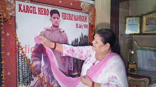 As nation remembers heroes of Kargil Kanta Devi mother of Kargil Hero Udhayman Singh [upl. by Lia]