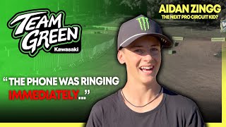 Meet Team Greens New Recruit  Checking In With Aidan Zingg [upl. by Ayenat]