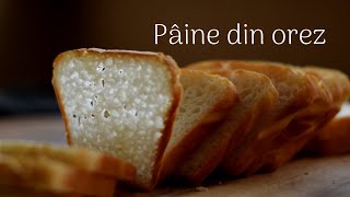 Pâine din Orez Vegană Fără Gluten ■ Rice Bread Vegan Gluten Free ASMR [upl. by Wina]