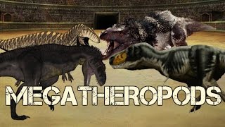 Paleontology News All Known Megatheropods [upl. by Imhsar]