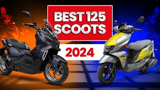 THE 10 BEST 125CC SCOOTERS for 2024 [upl. by Eolande]