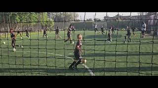 5 Basic Youth Soccer Drills For Beginners  Dribbling  Scanning  Ball Mastery [upl. by Bunting]