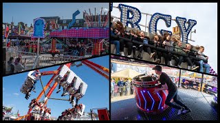 Kings Lynn Mart  THE FIRST CHARTER FAIR OF 2024 [upl. by Dnalloh]