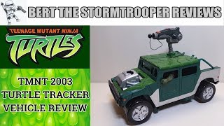 TMNT 2003 Turtle Tracker Vehicle Review Bert the Stormtrooper Reviews [upl. by Asela979]