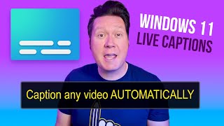 Expand Your Audience with Windows 11 LIVE CAPTIONS [upl. by Osnofledi139]