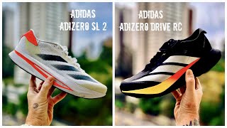 REVIEW ESPECIAL ADIDAS ADIZERO SL 2 VS ADIDAS ADIZERO DRIVE RC [upl. by Gujral449]