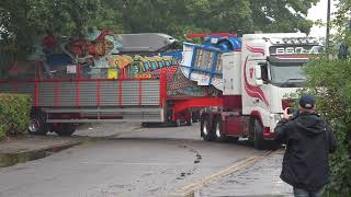 XXL Leaving Rushden Feast Fair On Its Way To Peterborough 2024 [upl. by Eloci]