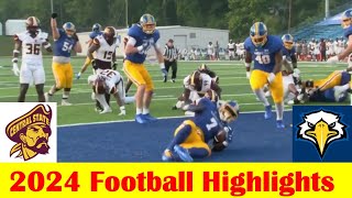 Central State OH vs Morehead State Football Game Highlights 8 29 2024 [upl. by Gilliam580]