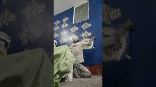 Wall design penting PenterBabu [upl. by Maddeu827]