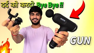 BEST MASSAGE GUN 🔫  Meditive Percussion Massage Gun Unboxing and Review ⚡💪🔥 [upl. by Otrebla265]