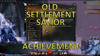 GW2  Inner Nayos The Old Settlement Savior Achievement [upl. by Evadne]