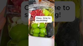 Squeeze fruit tea for pressure relief fruit recipe tea [upl. by Lessard]