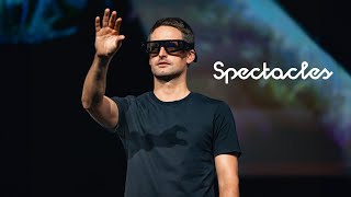 Snap Spectacles Live OnStage AR Glasses Demo [upl. by Tjader]