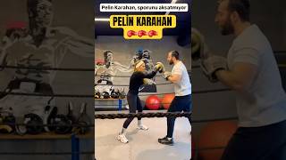 Pelin Karahan Sporunu Aksatmıyor 🥊🥊🥊 [upl. by Burty905]