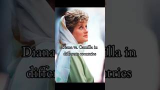 Diana and Camilla in different countries💖👸🏼 diana princessdiana fypシ゚viral shorts royalfamily [upl. by Raina185]