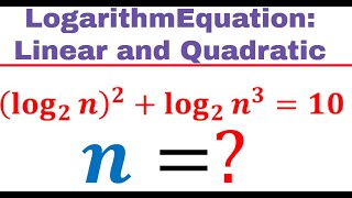 Logarithm  Part 3  Equations [upl. by Aznarepse]