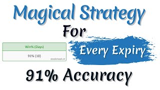 Expiry Day Option Selling Strategy  Stockmock Option Selling Strategy  Stockmock Trading Strategy [upl. by Maxey]