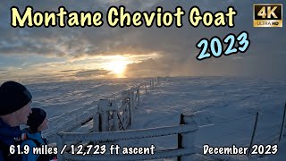 Montane Cheviot Goat 2023  Northumberland  4K  December 2023 [upl. by Jr]