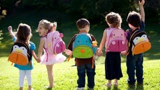 Kindergarten Kids Explain Their First Day Of School [upl. by Ealasaid430]