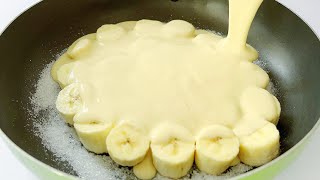 The best banana egg cakes  Cake recipe  No oven [upl. by Zanas]