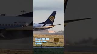 fypyoutube leedsbradfordairport ryanair 737 aviation [upl. by Ecineg964]