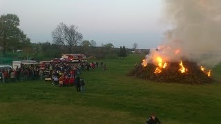 Osterfeuer in Schönwalde [upl. by Noreh]