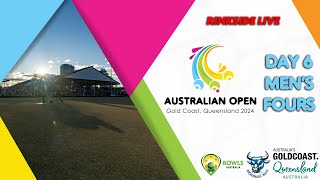 2024 Australian Open  Day 6 Session 3  Men’s Fours [upl. by Barbara]