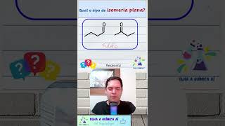 Qual o tipo de isomeria plana shorts enem quimicaorganica química isomeria vestibular uerj [upl. by Ayekan]