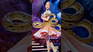 got talent 2024  animal transformation  agt americagottalent magic [upl. by Sosanna]