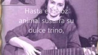 Violeta Parra  Volver a los 17  Letra [upl. by Shetrit]