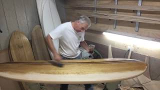 Sealing a Wooden Surfboard 2 [upl. by Leirea]