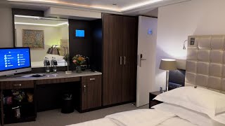 AmaMora Category AB Stateroom 201 AmaWaterways [upl. by Akinam]