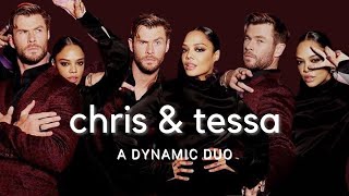 tessa thompson amp chris hemsworth are a dynamic duo [upl. by Siron]