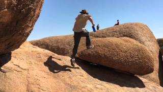 Hiking Spitzkoppe In Namibia [upl. by Ronoc166]