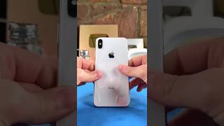 iPhone xs back glass change ytshorts shorts iphone repair [upl. by Savannah]