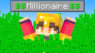 I Became a MILLIONAIRE for 24 Hours in Minecraft [upl. by Forrester]