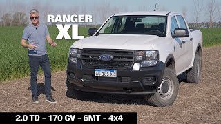 Ford Ranger XL 4x4  Test  Matías Antico  TN Autos [upl. by Nandor]