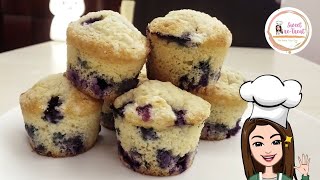 Blueberry Muffin with Streusel Topping  Sweet reTreat [upl. by Nnaaras]