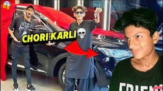 VAMPIRE YT Ki New Car Chori Karli🤑  I Stoled VAMPIRE YT’S New Car Mg😱 [upl. by Cott]