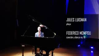 Jules Luisman plays Canción y Danza no 10 by Federico Mompou [upl. by Chui]