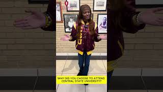 Why Did You Choose To Attend Central State University [upl. by Karlise]