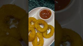 Cheese Stuffed Onion Rings shortsviral shorts onionrings [upl. by Dilan528]