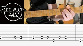 Fleetwood Mac The Chain Riff Guitar Lesson WITH TAB [upl. by Wellesley]