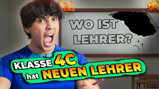 Die KLASSE 4C bekommt einen NEUEN LEHRER 😳😂  Schule mit 4C  Mohi07 [upl. by Oijimer372]