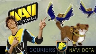 NaVi New Courier InGameampModel ● Dota 2 Курьер NaVi HD [upl. by Matrona802]