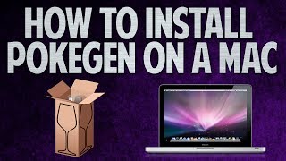 How To Install PokéGen on a Mac Mac OS X 106 107 108 [upl. by Nahttam]