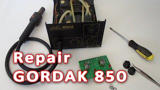 Repair Gordak 850  Over Heat Solution [upl. by Koslo]